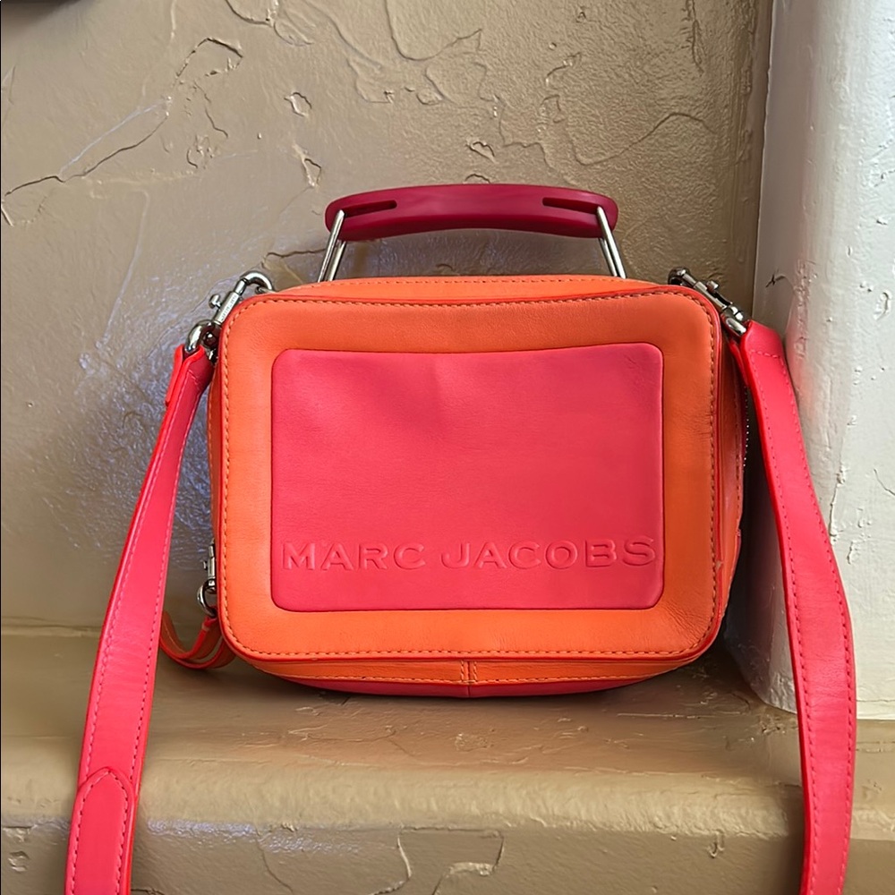 Marc Jacobs The Box 20 Orange & Pink Bag